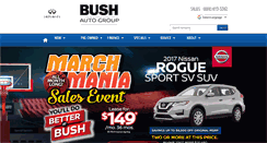 Desktop Screenshot of bushautogroup.com